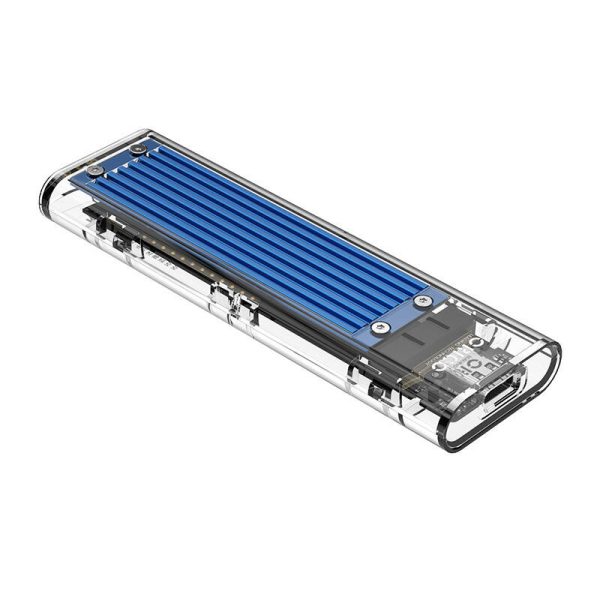 Orico Enclosure SSD M.2 , NVME, USB-C 3.1 Gen.2, 10Gbps (blue) - Image 2