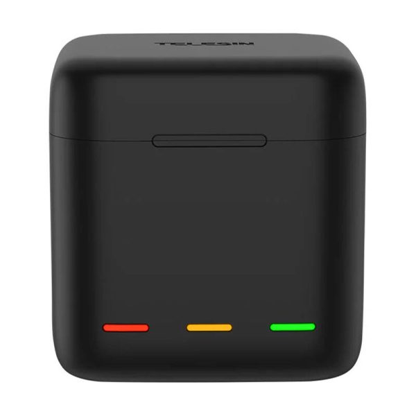 Storage charger box TELESIN + 3 batteries for GoPro Hero 9 / 10 / 11 / 12 - Image 3