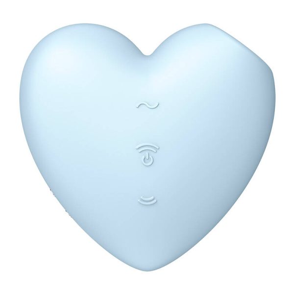 Clitoral massager Satisfyer Cutie Heart (blue) — изображение 2