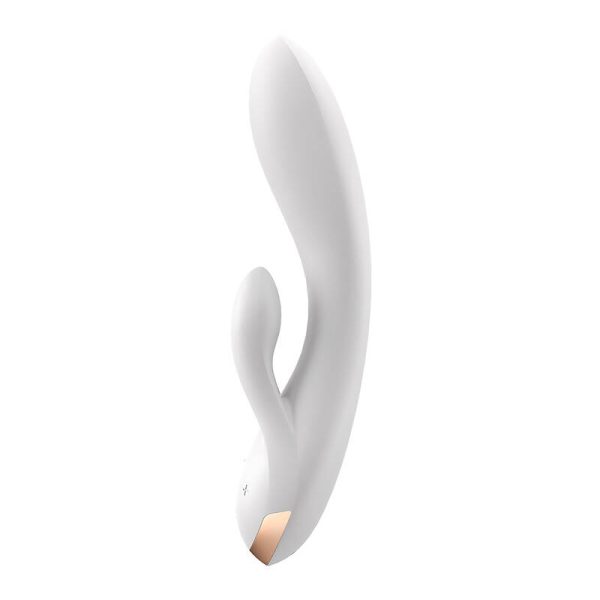 Vibrator Satisfyer Double Flex with App (White) - Image 4