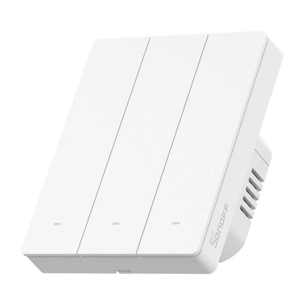 Smart wall switch SONOFF M5-3C-80W Matter (3-channel, to frame) - Image 6