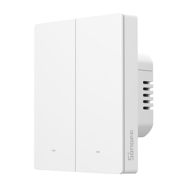 Smart wall switch SONOFF M5-2C-80W Matter (2-channel, to frame) - Image 3