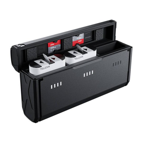 Charging Box TELESIN for GoPro 9/10/11/12 with ssd storage - Image 2