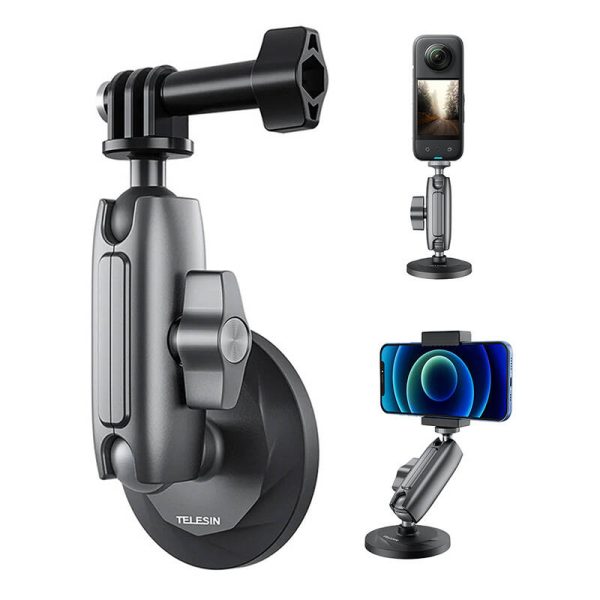 Magnetic Base Mount Telesin for action cameras - Image 5