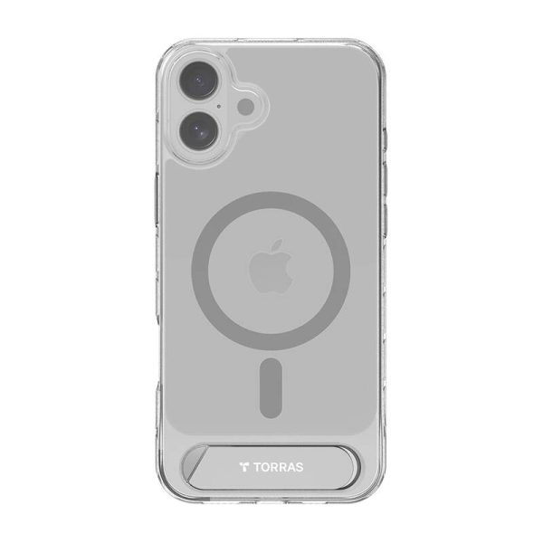 Torras Pstand Series Case for iPhone 16 Plus (transparent) — изображение 2