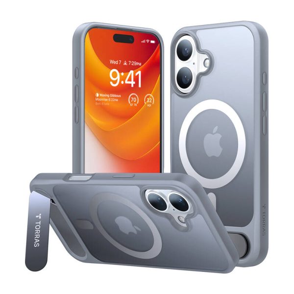 Etui Torras Pstand Series do iPhone 16 Plus (Titanium gray) — изображение 2