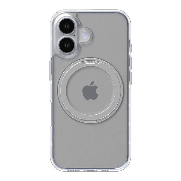 Torras Ostand Pro Case for iPhone 16 (Transparent) — изображение 2