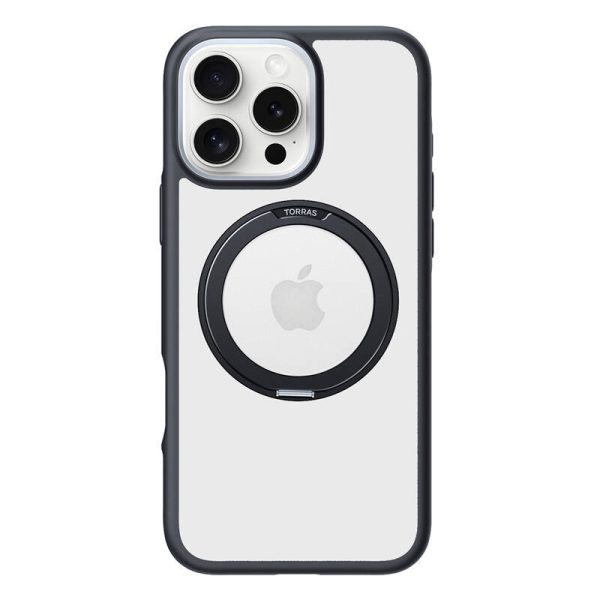 Torras Ostand R Fusion Case for iPhone 16 Pro (Black) — изображение 4