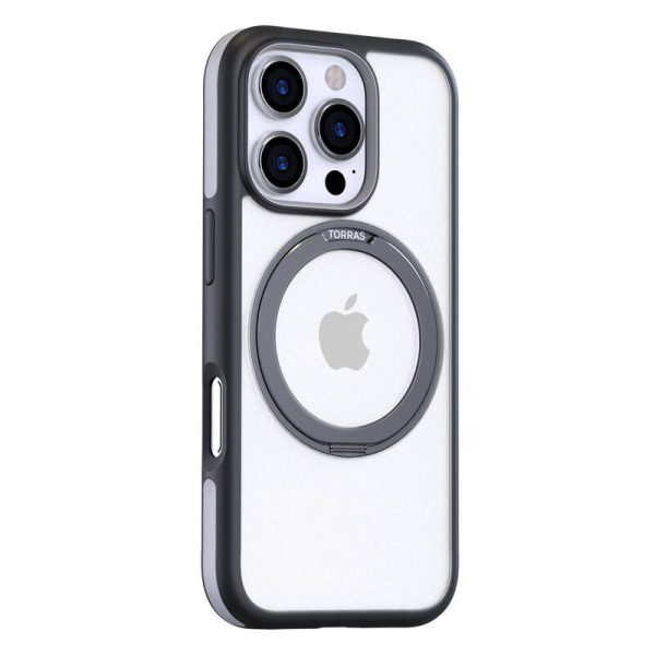 Torras Ostand R Fusion Case for iPhone 16 Pro (Black) — изображение 2