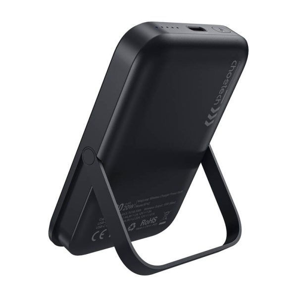 Choetech B743 10000mAh 20W PD magnetic powerbank with stand (black) - Image 2