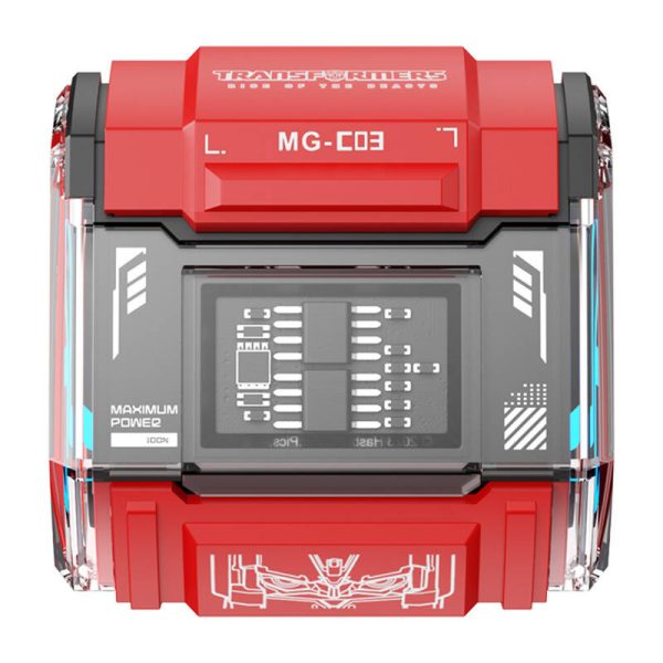 Earphones TWS Transformers MG-C03 (red) - Image 2