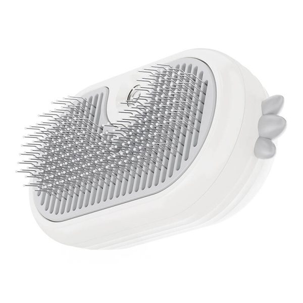 Rojeco Cat Steam Brush with massage function (white) - Image 4