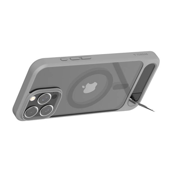 Etui Torras Pstand Series dla iPhone 16 ProMax (Szare) - Image 2