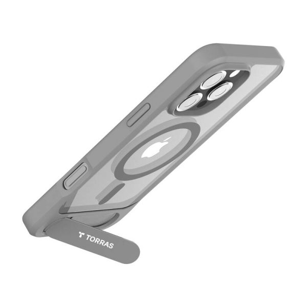 Etui Torras Pstand Series dla iPhone 16 ProMax (Szare) - Image 4