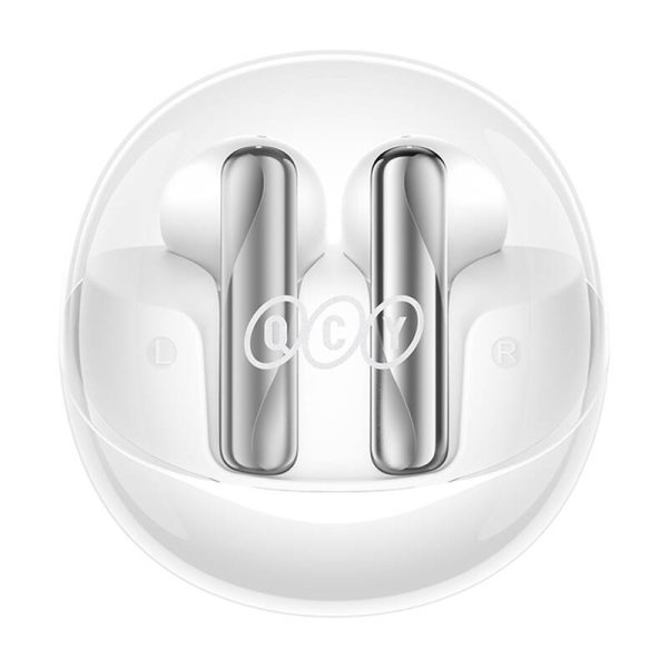 Earphones TWS QCY AilyBuds Clear T32 (white) - Image 2