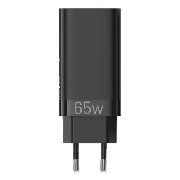 Vention FEDB0-EU 2xUSB-C 1xUSB-A 65W/30W/30W GaN network charger (black) - Image 2