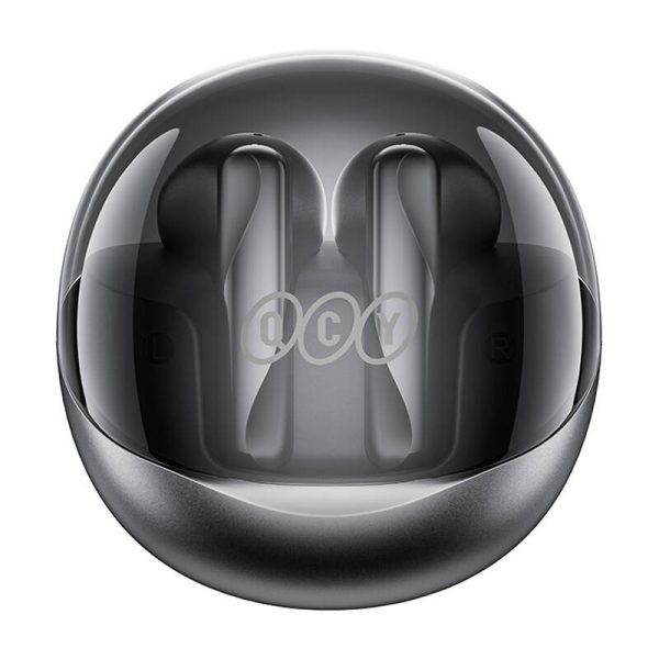 Earphones TWS QCY AilyBuds Clear T32 (black) - Image 2