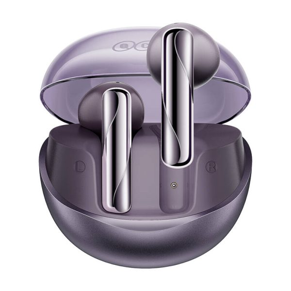 Earphones TWS QCY AilyBuds Clear T32 (purple) - Image 2