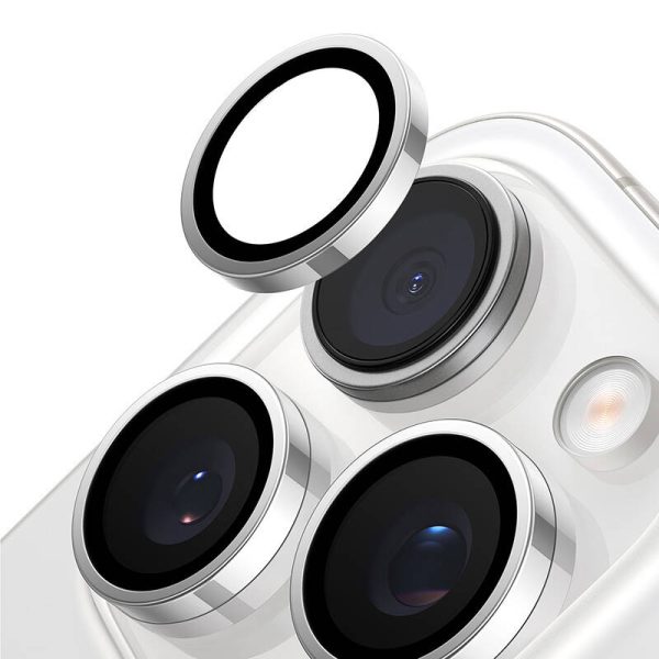 Torras Lensguard Camera Glass for iPhone 16 Pro (Gray) - Image 3