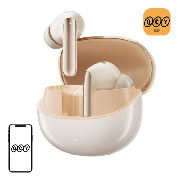 Earphones TWS QCY MeloBuds Pro HT08, ANC (gold) 47 - Image 6