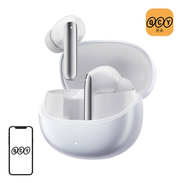 Earphones TWS QCY MeloBuds Pro HT08, ANC (white) - Image 6