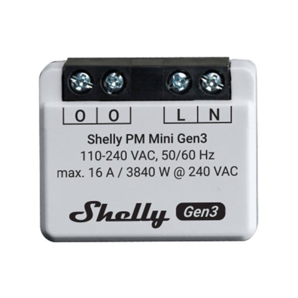 Shelly PM Mini Gen3 Set of 2 Controllers, WiFi/Bluetooth - Image 2