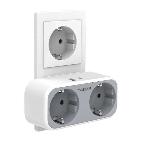 TESSAN wall socket TS-WS02DE00 - Image 2