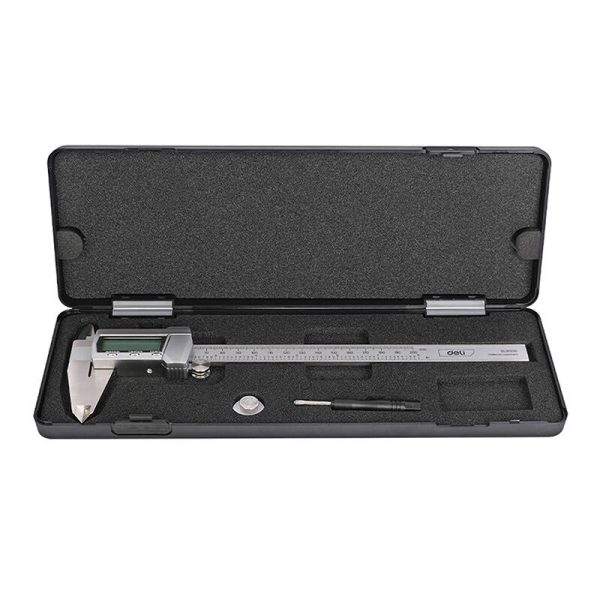 Vernier Caliper Deli Tools EDL91200, 0-200mm, ± 0,01mm - Image 2