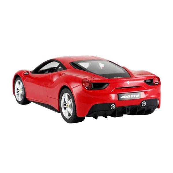RASTAR 1:14 RC remote control car Ferrari 488 GTB (red) - Image 4