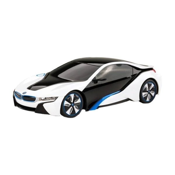 RASTAR R/C 1:24 BMW I8 remote controlled RC car (white) - Image 2