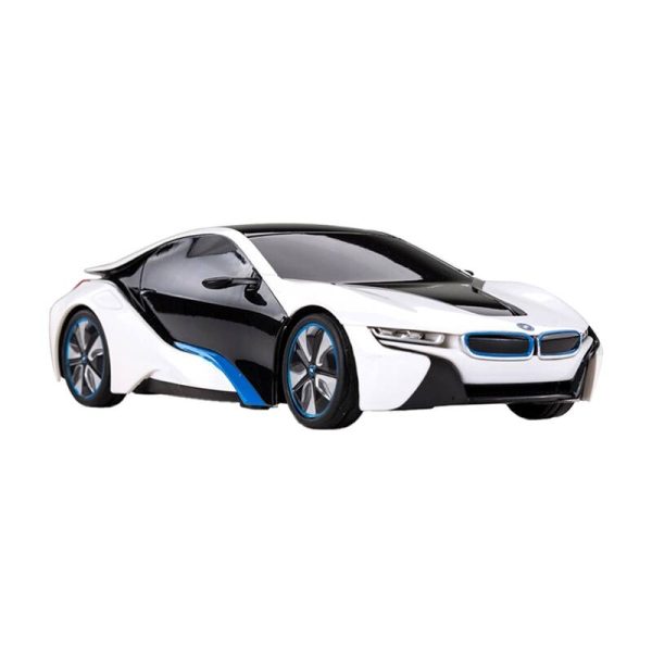RASTAR R/C 1:24 BMW I8 remote controlled RC car (white) - Image 3