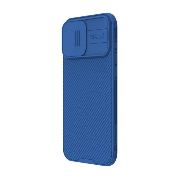 Nillkin CamShield Pro iPhone 16 Pro Max Case (blue) — изображение 4