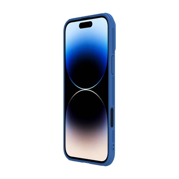 Nillkin CamShield Pro iPhone 16 Pro Max Case (blue) — изображение 5