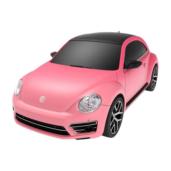 RASTAR R/C 1:24 Volkswagen Beetle remote control car - color change (pink) - Image 2