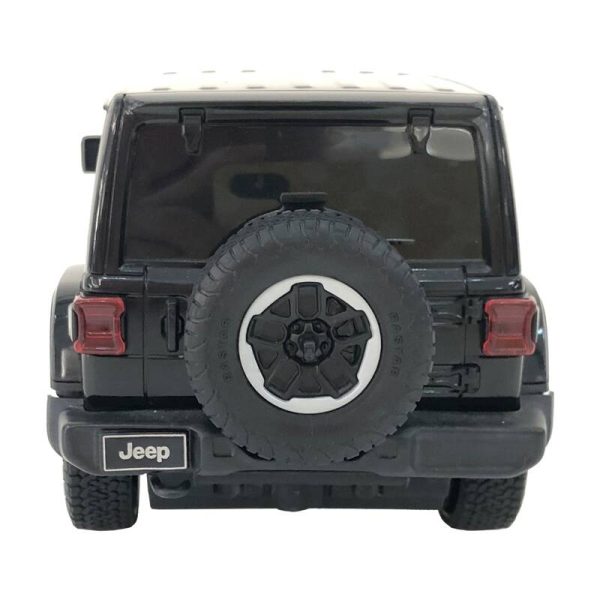 RASTAR R/C 1:24 JEEP Wrangler JL remote control car (black) - Image 3