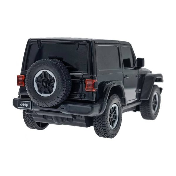 RASTAR R/C 1:24 JEEP Wrangler JL remote control car (black) - Image 5