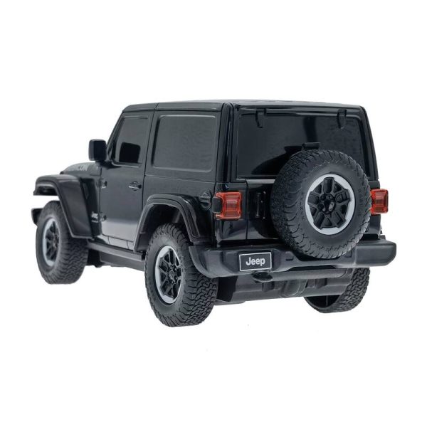 RASTAR R/C 1:24 JEEP Wrangler JL remote control car (black) - Image 6