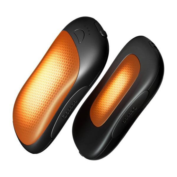 Ocoopa UT3 Pro 2x5000 mAh hand warmer with powerbank function, USB-C, orange/black — изображение 2