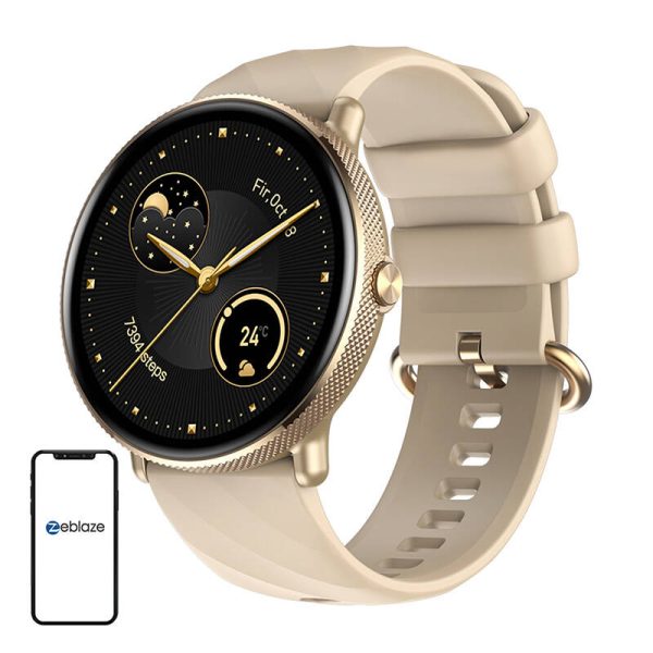 Zeblaze GTR 3 Pro Smartwatch (Gold) - Image 2