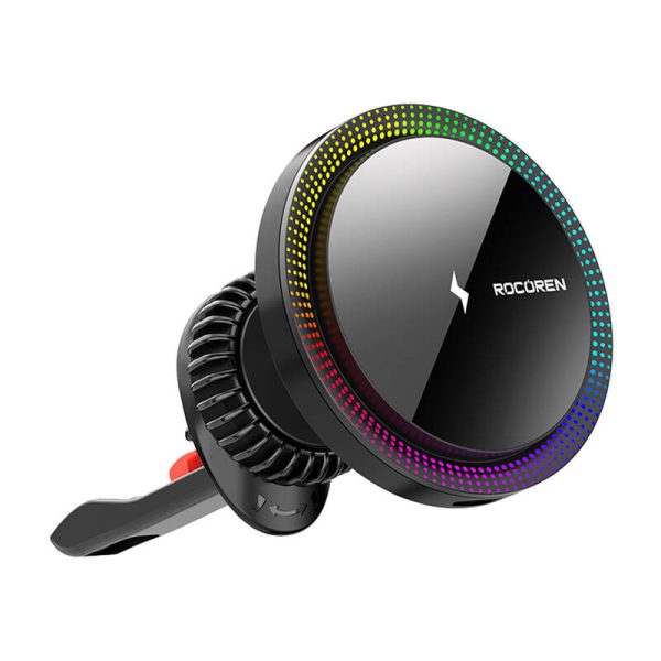 Rocoren RCZJ-XK01 wireless car charger, 15W (black) - Image 2