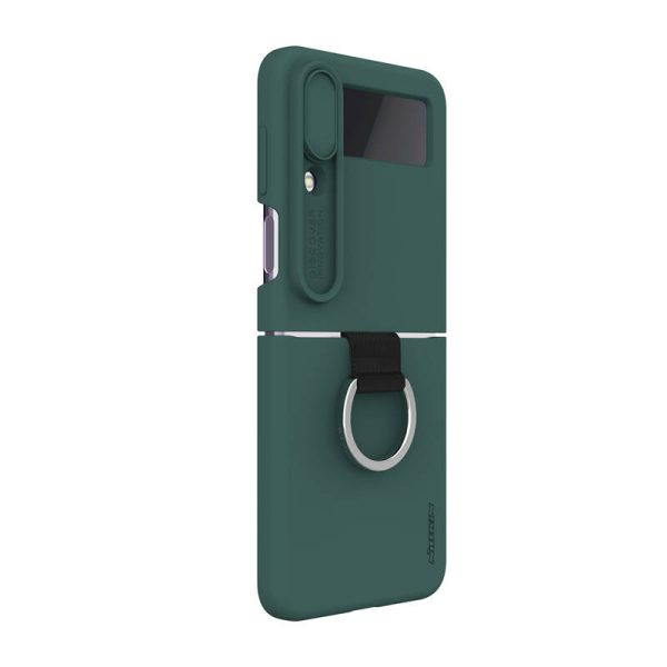 Etui Nillkin CamShield Silky Samsung Galaxy Z Flip 4 5G (zielony) - Image 2