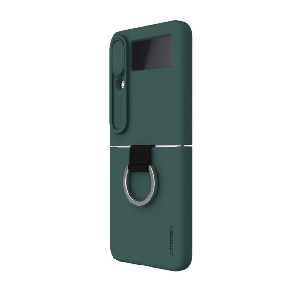 Etui Nillkin CamShield Silky Samsung Galaxy Z Flip 4 5G (zielony) - Image 3