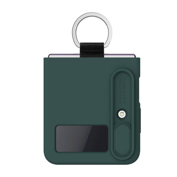 Etui Nillkin CamShield Silky Samsung Galaxy Z Flip 4 5G (zielony) - Image 5