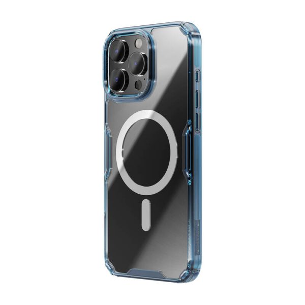 Nillkin Nature TPU Pro Magnetic iPhone 16 Pro Case (blue) - Image 2