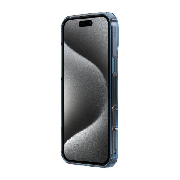 Nillkin Nature TPU Pro Magnetic iPhone 16 Pro Case (blue) - Image 3