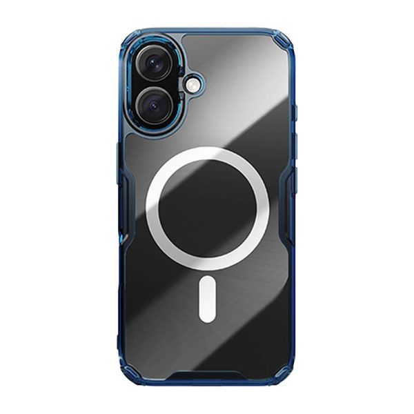 Nillkin Nature TPU Pro Magnetic iPhone 16 Plus Case (blue) - Image 3