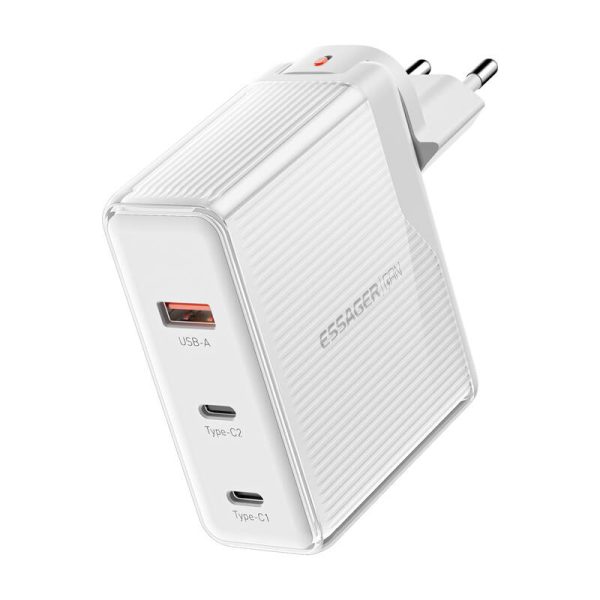 Essager ECT2CA-ZXB02-Z GaN 100W 2C+A Charger (white) - Image 3
