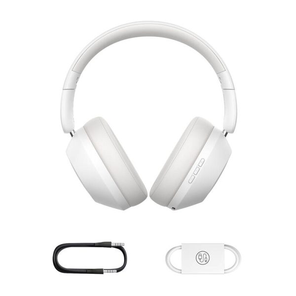 Baseus Bass 30 Max Wireless Headphones (white) - Image 2