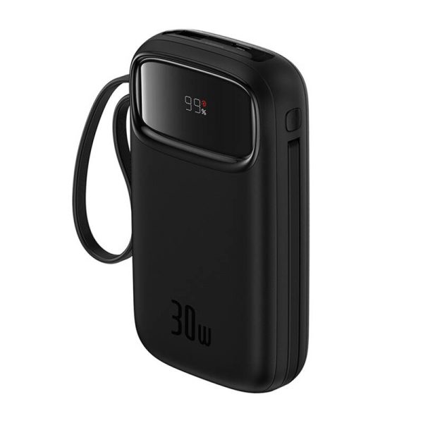 Powerbank Baseus QPow 2 20000mAh 30W 2xUSB-C (black) — изображение 3