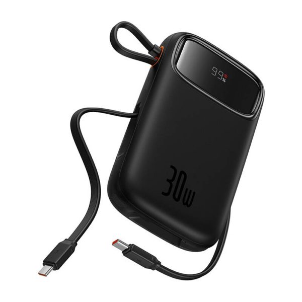 Powerbank Baseus QPow 2 20000mAh 30W 2xUSB-C (black) — изображение 4